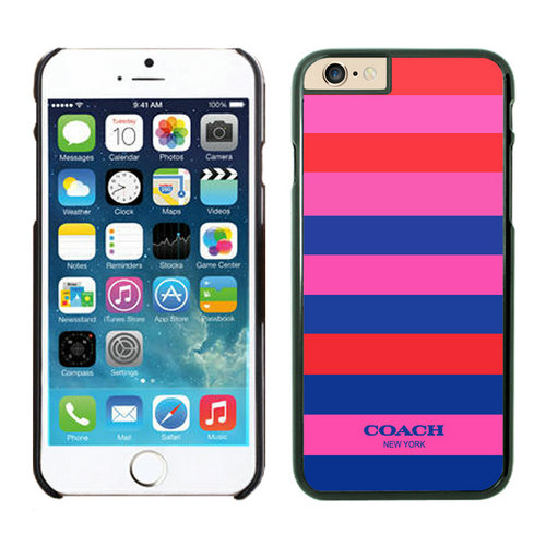 Coach Stripe Multicolor iPhone 6 Cases FBD